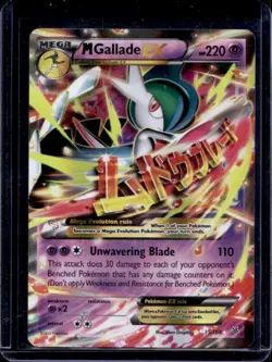 2015 Pokemon XY Roaring Skies M Gallade Holo #35/108 - Image 1