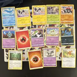 Pokemon TCG 2022 Card Lot 15 Cards Emolga Durant Claydol Wailord - Image 2
