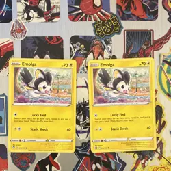 Pokemon TCG 2022 Card Lot 15 Cards Emolga Durant Claydol Wailord - Image 4