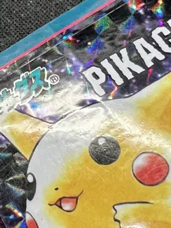 Pikachu Raichu No. 4 MP Pokemon Sealdass Sticker Prism Holo 1997 Japanese - Image 2