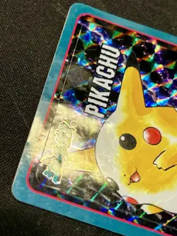 Pikachu Raichu No. 4 MP Pokemon Sealdass Sticker Prism Holo 1997 Japanese - Image 3