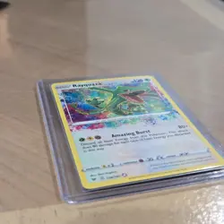 Rayquaza Amazing Rare 138/185 Vivid Voltage Pokemon Card NM Holo - Image 4