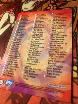 Pokemon Topps Series 2 Checklist Non Holo Blue Logo NM Vintage Ships Fast! - Image 4