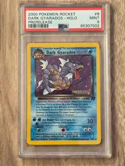 Pokemon Team Rocket Dark Gyarados Prerelease PSA 9 # 65307502 - Image 3