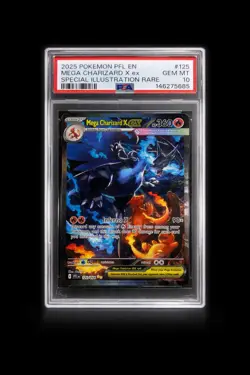 Pokemon 2025 Mega Charizard X ex 125/094 SIR Phantasmal Flames GEM MINT PSA 10 - Image 1