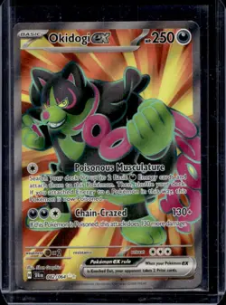 2024 Pokemon Shrouded Fable IT Okidogi ex #082/064 - Image 1