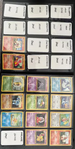 Pokemon TCG - Part Complete Wotc Set Binder - Base, Jungle, Fossil, Team Rocket - Image 2