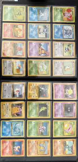 Pokemon TCG - Part Complete Wotc Set Binder - Base, Jungle, Fossil, Team Rocket - Image 3