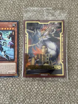 Yu-Gi-Oh! K9-17 Izuna Ultra Rare JUSH-EN031 Near Mint + Bonus Field Center Promo - Image 4