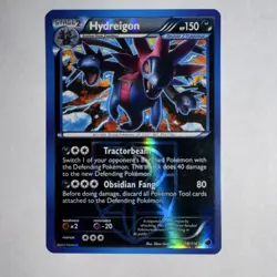 Pokemon Hydreigon 78/116 Team Plasma Holo Rare Stage 2 150 HP Obsidian Fang - Image 1