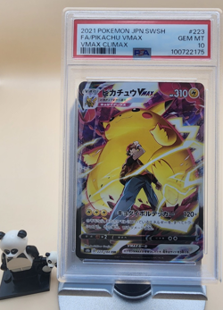 PSA 10 GEM MINT Pikachu VMAX Climax Full Art Holo Japanese 2021 Pokemon 223/184 - Image 1