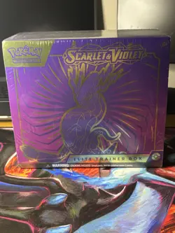 Pokemon TCG Scarlet And Violet Miraidon Base Set ETB Sealed - Image 1