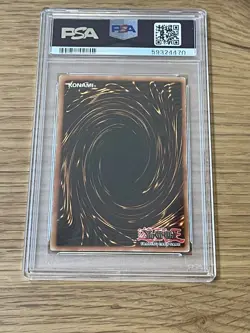 Yu-Gi-Oh! TCG Dark Magician Starter Deck Yugi SDY-006 Unlimited Ultra Rare PSA 5 - Image 2