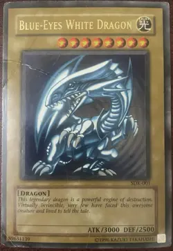 Blue-Eyes White Dragon SDK-001 Kaiba-Unlimited Starter Deck Edition - Image 1