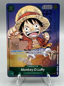 Monkey.D.Luffy (037) (1st Anniversary Tournament) P-037 One Piece Promotion... - Image 1