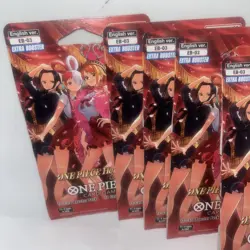 One Piece EB03 Sleeved Booster Pack Lot of 5 - Image 3