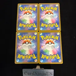 McDonald's Promo set Ralts Quaxley Fuecoco Sprigatito M-P Pokemon Card Japanese - Image 2