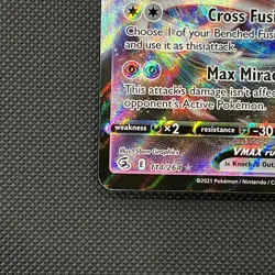 Pokemon Mew VMAX Ultra Rare Card 114/264 NM-Mint Fusion Strike - Image 5