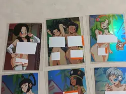 9 SEXY WAIFU DRAGON BALL Z ACG HOLOFOIL Cards - Image 2