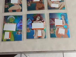 9 SEXY WAIFU DRAGON BALL Z ACG HOLOFOIL Cards - Image 4