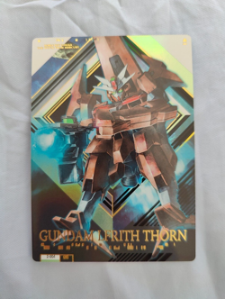 Gundam Card Collection THE WITCH FROM MERCURY UR 2-004 GUNDAM LFRITH THORN - Image 2