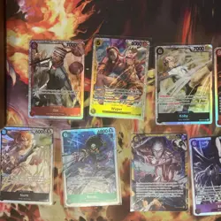 Adventure of Kami’s Island One Piece TCG Cards Lot SR/SEC English (8cards) - Image 1