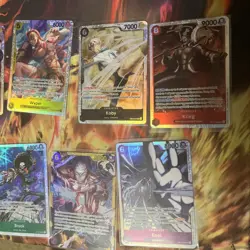 Adventure of Kami’s Island One Piece TCG Cards Lot SR/SEC English (8cards) - Image 2