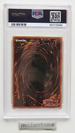 McDonald's TCG 2002 YU-GI-OH! MP1-002 COSMO QUEEN Trading Card PSA 6 EX-MT - Image 3