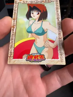 1998 AMADA YU-GI-OH! TRADING CARD #16 TEA GARDNER TOEI ANIMATION - NEAR MINT - Image 4