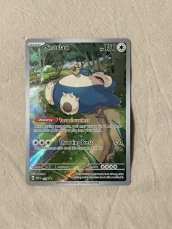Snorlax 051 Sv: Scarlet & Violet Promo Cards Holo - Image 1