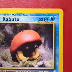 Kabuto 56/75 Neo Discovery Regular First Edition WOTC Pokemon Card Lp Quick Ship - Image 3