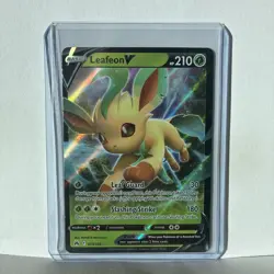 Pokemon TCG Leafeon v Crown Zenith Holo Ultra Rare Card 013/159 - Image 1