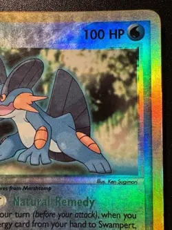 Swampert 23/109 EX Ruby & Sapphire Pokemon Card Reverse Holo Foil Rare HP - Image 4