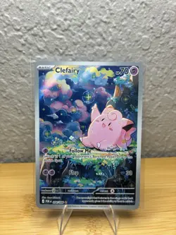 Pokemon TCG Lillie's Clefairy EX Full Art Illustration Rare Card 94/88 English - Image 1