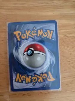 Alakazam pokemon card. Base set holo swirl. From original pack - Image 2