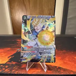 Bandai Dragon Ball Super Card Game SS Trunks Implanted Loyalty Foil SR BT12-121 - Image 1