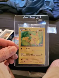 Pokemon Pikachu 2016 Holo Stamped Toys R US Promo Card 26/83 Mint Condition💥💥 - Image 1