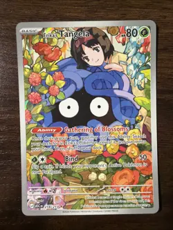 Pokemon TCG Erika’s Tangela 218/217 Ascended Heroes Illustration Rare NM Card - Image 1