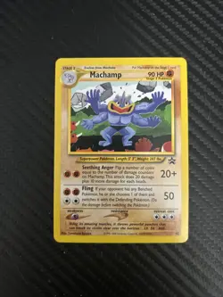 Machamp - 43 - Pokemon Wizards Black Star Promo Card NM - Image 1