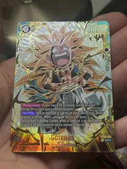 Gotenks FB04-033 1st Anniversary Promo Alternate Art Dragon Ball Card Fusion - Image 1