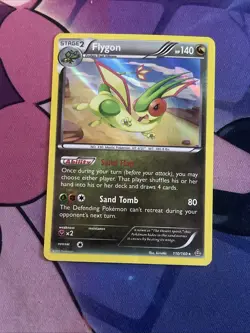 Flygon 110/160 XY - Primal Clash Holo Rare Pokemon Card - Image 1