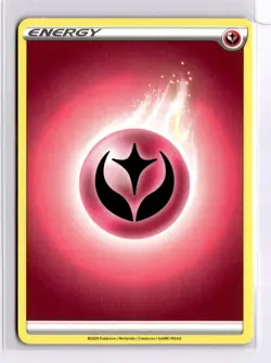POKEMON Sword & Shield - Celebrations MP Common NON-holo Basic FAIRY ENERGY card - Image 1
