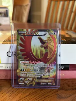 Pokemon Ho-Oh EX Full Art Ultra Rare Holo Card 121/122 English NM/LP - Image 1