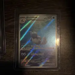 Pokemon Wartortle Illustration Rare 171/165 Scarlet & Violet 151 Holo Card - Image 1