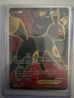 Pokemon TCG Umbreon EX Full Art Ultra Rare Card 119/124 XY Fates Collide - Image 1