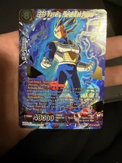 SSB Vegeta, Unbridled Power BT16-147 SCR - NM - Dragon Ball Super Card Game - Image 1