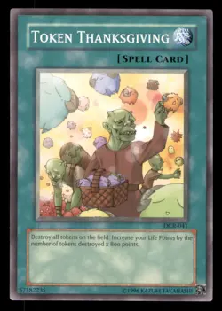 Yugioh Token Thanksgiving #DCR-041 Dark Crisis LP - Image 1