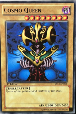 Cosmo Queen YS13-EN001 Common 1st Edition YuGiOh TCG Card - Image 1