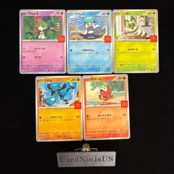McDonald's Promo Pokemon Card Pikachu Riolu Ralts Quaxley Fuecoco Sprigatito US - Image 2