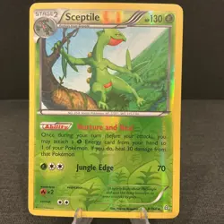 Sceptile 8/160 Reverse Holo Rare XY Primal Clash 2015 Pokemon TCG Card - Image 1